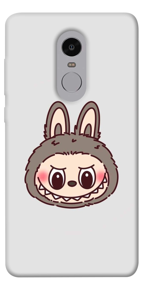 Чохол Labubu grey для Xiaomi Redmi Note 4X