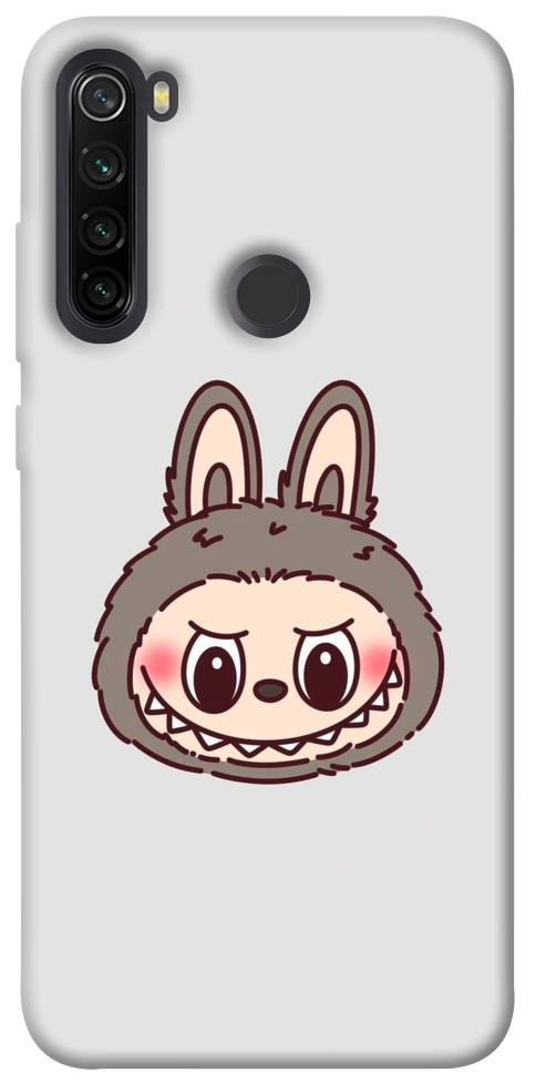 Чохол Labubu grey для Xiaomi Redmi Note 8T