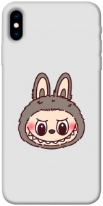 Чохол Labubu grey для iPhone XS