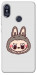 Чохол Labubu grey для Xiaomi Redmi Note 5 (Dual Camera)