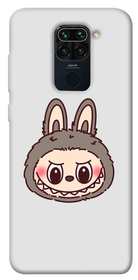 Чехол Labubu grey для Xiaomi Redmi 10X