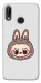 Чехол Labubu grey для Huawei P20 Lite