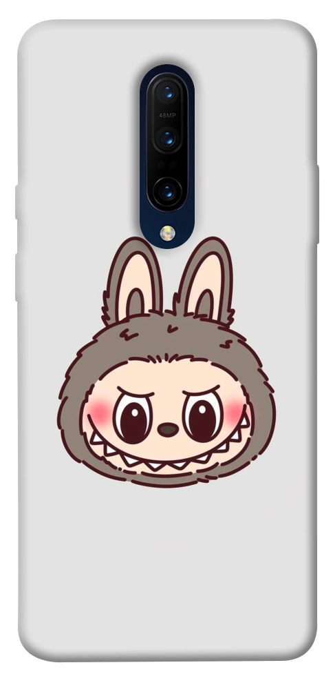 Чехол Labubu grey для OnePlus 7 Pro