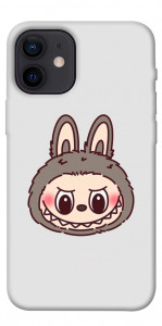 Чохол Labubu grey для iPhone 12 mini