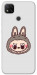Чехол Labubu grey для Xiaomi Redmi 9C