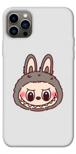 Чохол Labubu grey для iPhone 12 Pro