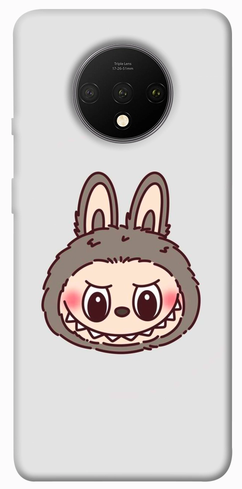 Чохол Labubu grey для OnePlus 7T