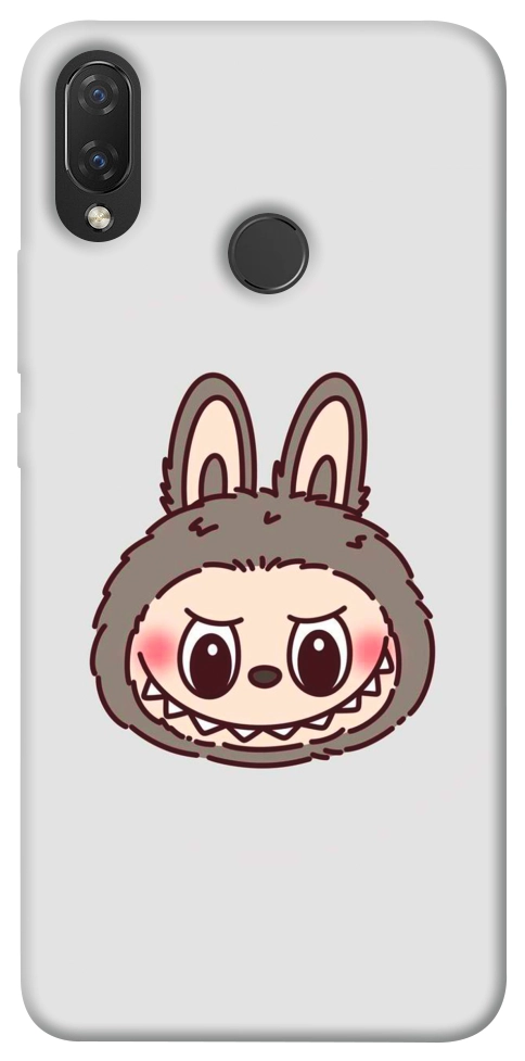 Чохол Labubu grey для Huawei Nova 3i