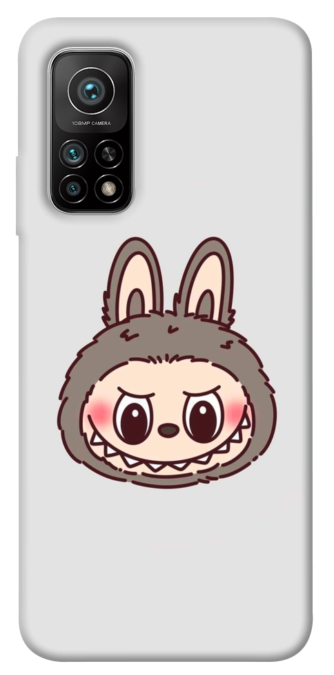 Чехол Labubu grey для Xiaomi Mi 10T