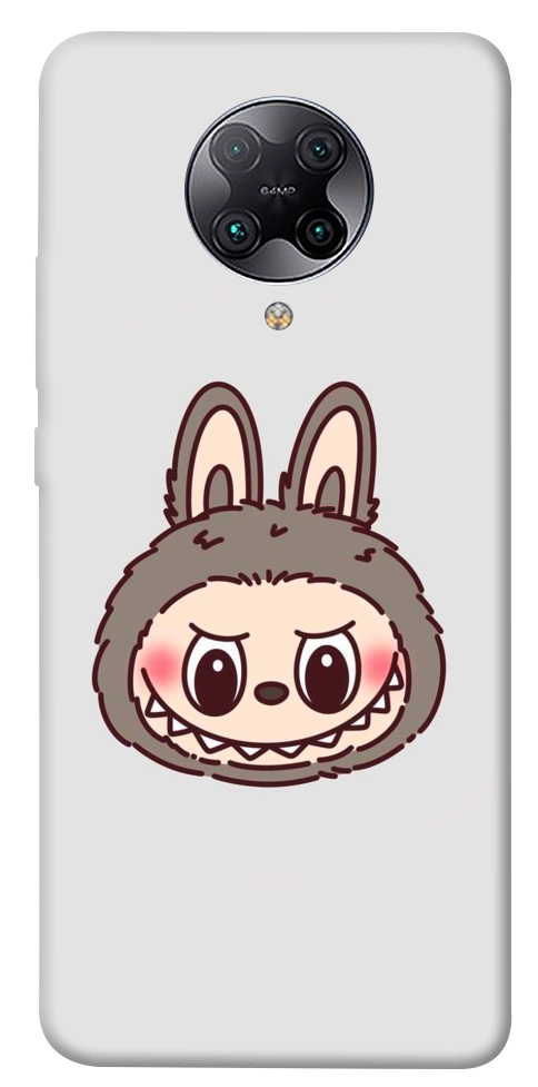 Чехол Labubu grey для Xiaomi Redmi K30 Pro