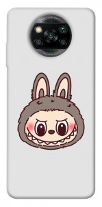 Чохол Labubu grey для Xiaomi Poco X3 NFC