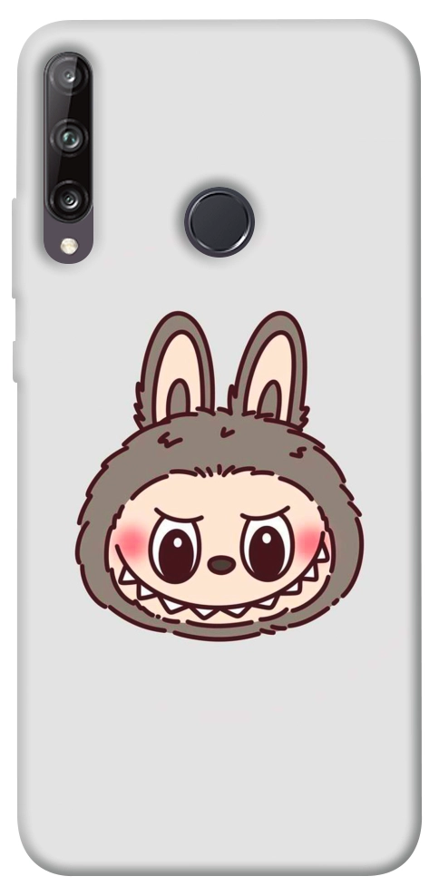 Чехол Labubu grey для Huawei P40 Lite E
