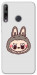 Чехол Labubu grey для Huawei P40 Lite E