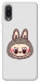 Чехол Labubu grey для Galaxy A02