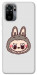 Чохол Labubu grey для Xiaomi Redmi Note 10
