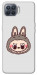 Чехол Labubu grey для Oppo Reno 4 Lite
