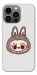 Чехол Labubu grey для iPhone 13 Pro