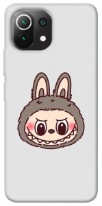 Чехол Labubu grey для Xiaomi Mi 11 Lite