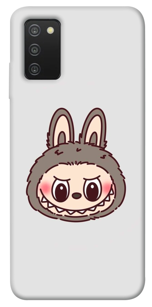 Чохол Labubu grey для Galaxy A03s