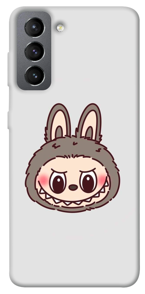 Чехол Labubu grey для Galaxy S21 FE