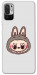 Чохол Labubu grey для Xiaomi Redmi Note 10 5G