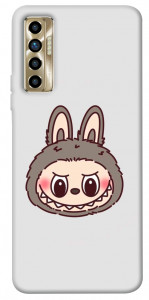 Чехол Labubu grey для TECNO Camon 17P