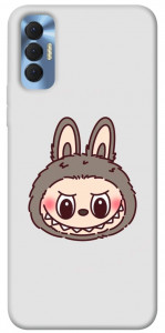 Чохол Labubu grey для TECNO Spark 8P