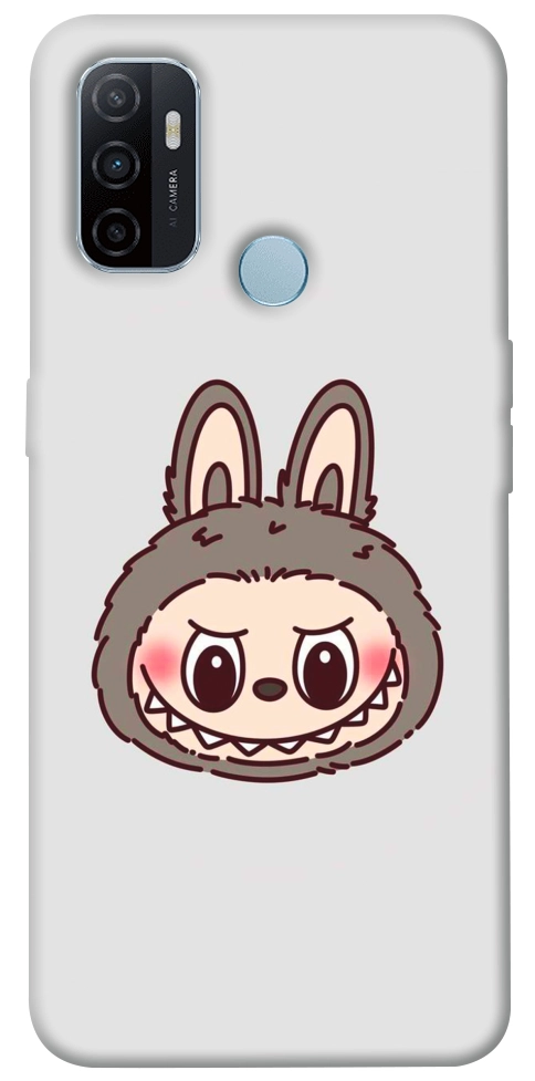 Чехол Labubu grey для Oppo A32