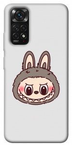 Чехол Labubu grey для Xiaomi Redmi Note 11S