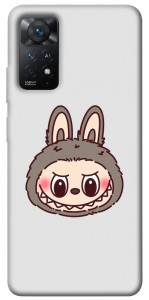 Чехол Labubu grey для Xiaomi Redmi Note 11 Pro 5G