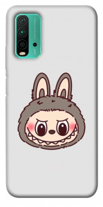 Чехол Labubu grey для Xiaomi Redmi 9T