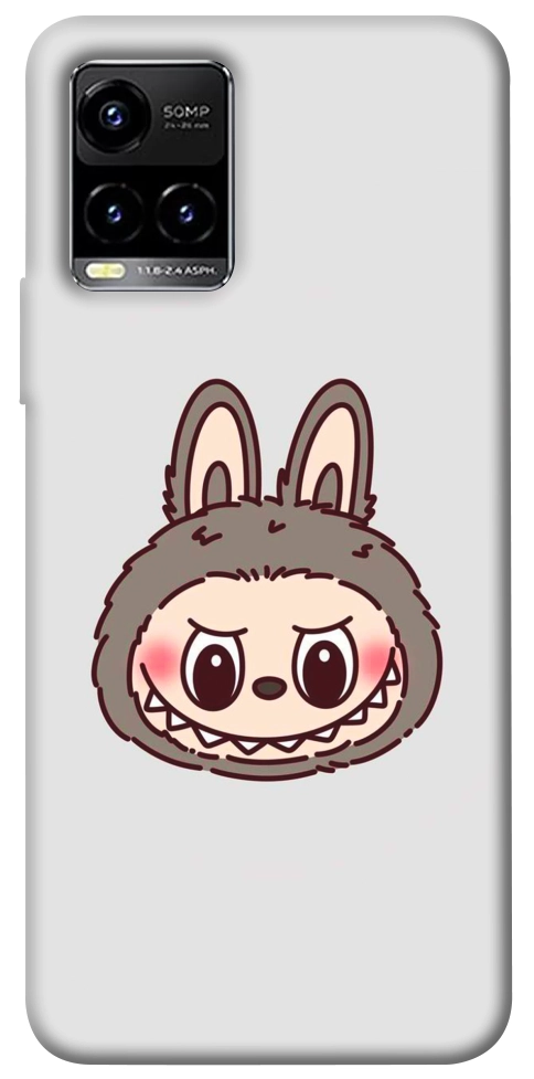 Чохол Labubu grey для Vivo Y21