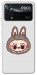 Чехол Labubu grey для Xiaomi Poco X4 Pro