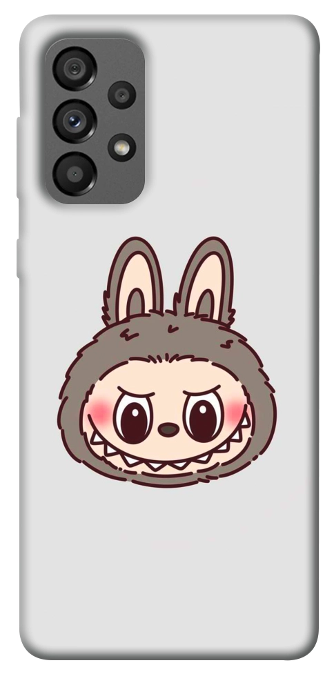 Чехол Labubu grey для Galaxy A73 5G