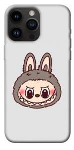 Чохол Labubu grey для iPhone 14 Pro Max