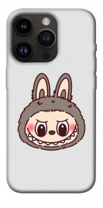 Чехол Labubu grey для iPhone 14 Pro