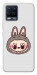 Чехол Labubu grey для Realme 8 Pro