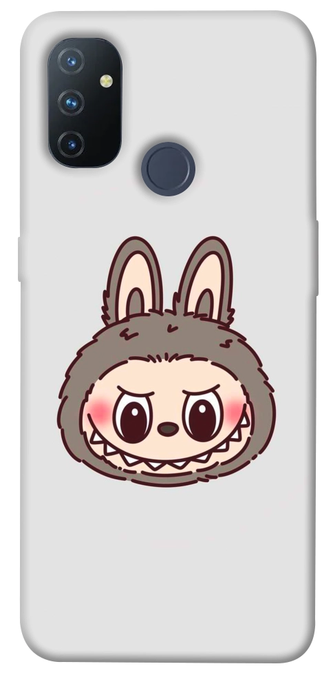 Чехол Labubu grey для OnePlus Nord N100