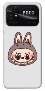 Чохол Labubu grey для Xiaomi Poco C40