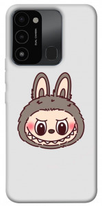 Чехол Labubu grey для TECNO Spark 8C