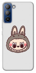Чехол Labubu grey для TECNO Pop 5 Pro