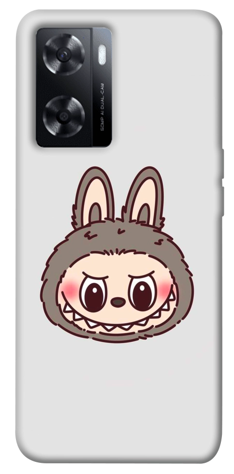 Чехол Labubu grey для Oppo A57s