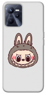 Чехол Labubu grey для Realme C35
