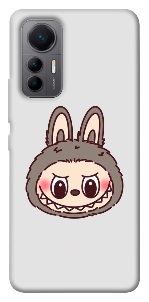 Чехол Labubu grey для Xiaomi 12 Lite