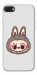 Чехол Labubu grey для iPhone SE (2022)