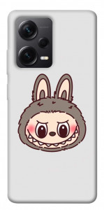 Чехол Labubu grey для Xiaomi Redmi Note 12 Pro 5G