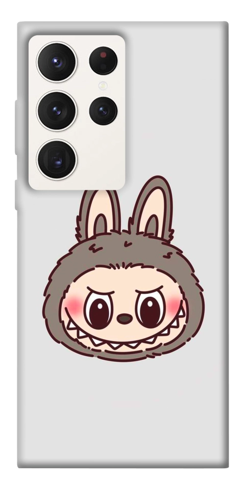 Чехол Labubu grey для Galaxy S23 Ultra