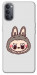 Чохол Labubu grey для Oppo Reno 4