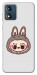Чехол Labubu grey для Motorola Moto E13