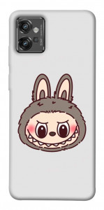 Чохол Labubu grey для Motorola Moto G32